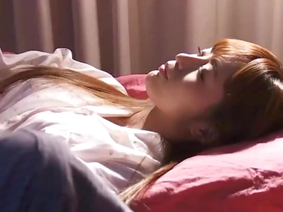 Teen Asian couple getting freaky in an erotic bed sex shoot