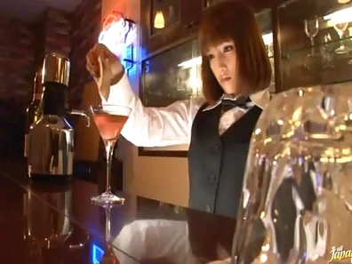 Wild Rola Aoyama Enjoys A DP After Her Bar Shift