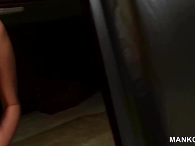 Dirty Asian gangbang with cum loving brunette model Miku Aoyama