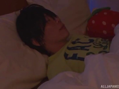 Sweet Kaho Shibuya fucks a friend like her life depends on it