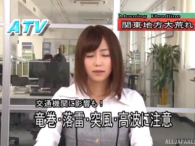 Stocking-Clad Asian Hottie Gets Her Hairy Pussy Licked Thoroughly