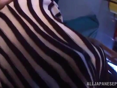 How about a hot POV sex scene with a Japanese redhead