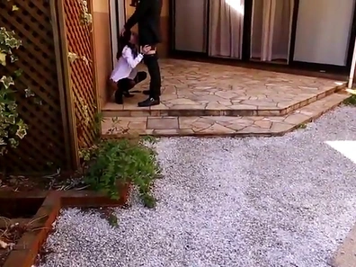 Seductive Thong-Wearing Asian Teen Gets Toyed & Fucked Hard in MMF Orgy