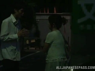 Seductive Mature Japanese Woman Giving Blowjob Before Van Sex Delight