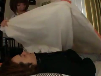 Hot Japanese Girl Makes You Cum with Her Hands and Boobies