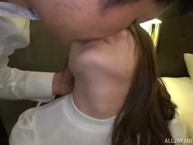 Amateur Japanese chick Ichinose Satoshi loves getting fucked