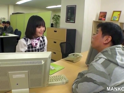 Shizuku Futaba Moaning Loudly As Her Boss Fucks Her Passionately