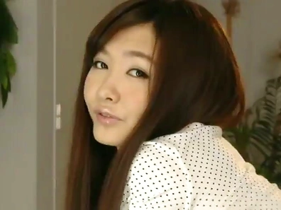 Japanese Beauty Gets Throbbing Doggystyle Action for Wet Dreams Come True