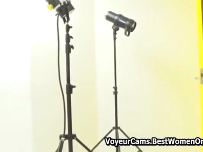 Excited Japanese Couple Enjoy Steamy Sex Behind Glass Walls