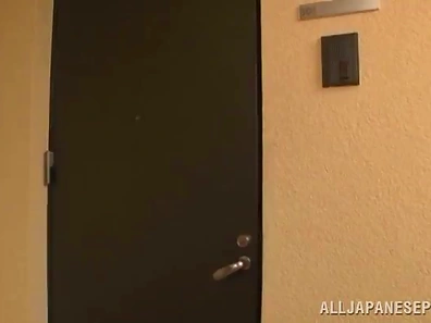 Man Struggles & Succumbs While Pleasing Four Busty Japanese Beauties