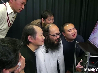 Brunette Kaori Buki Gets Gangbanged by Co-workers Hard and Deeply