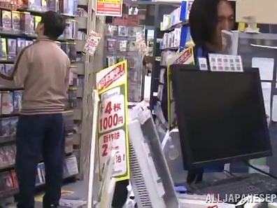 Julia's Bookstore Threesome Adventure Ends with Explosive Pleasure