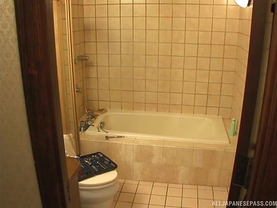 Misaki & Cute Friend Skillfully Pleasing a Hard Cock Together