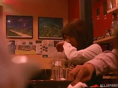 Passionate Waitress Takes Favorite Customer Into Back Room For Steamy Sex