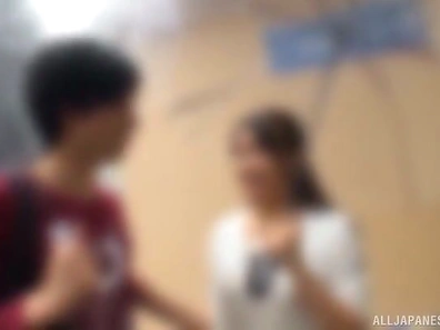 Sweet Asian Beauty Drops Panties for Steamy Threesome Adventure Tonight