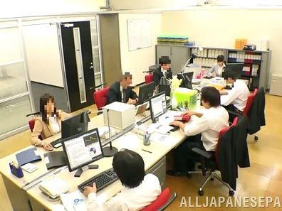 Steamy Office Drama Ends With Rough Doggy Style Fucking After Steamy Rim Job