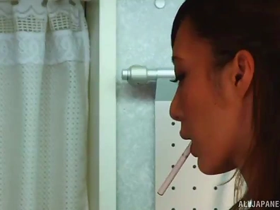 Stunning tattooed Japanese woman enjoys an intense fucking