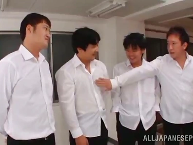 Hot Japanese Beauties Enjoy Wild Group Sex Adventure Together