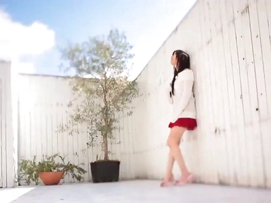 Sultry Teen Flirts, Shows Hairy Pussy Before Getting Hard Fucked