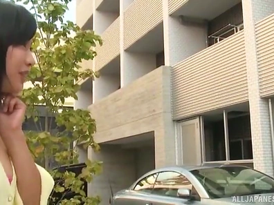 Horny Japanese neighbor wants to be fucked hard in the bedroom