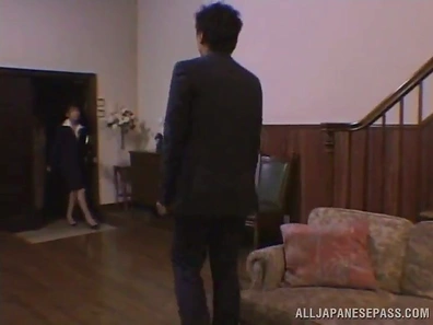 Bad Girl Submits to Rough Pleasures from Japanese Gangsters' Hands