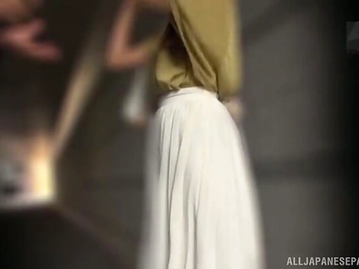 Shy Japanese Beauty With Incredible Body Gets Fucked Hard On Floor