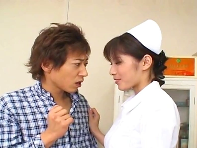 Sweet Nurse Riko Tempts Her Patient With Sultry Oral Pleasures