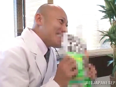 Sexy Patient Dresses Provocatively for Doctor's Intense Office Pleasure Time