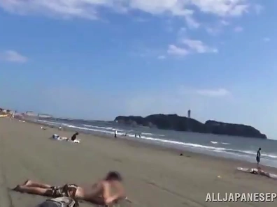 Sizzling FFM Threesome Ends With Hot Japanese Beauties Getting Facialized