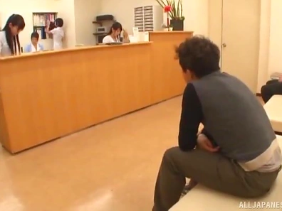 Hot Asian Nurse Gets Her Tight Pussy Fucked Hard From Behind