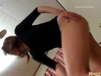 Seductive Japanese Chick Fingering Her Wet Puss for Ultimate Pleasure