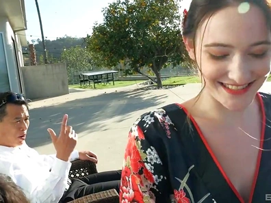 Sizzling Everly Haze Moans Loud With Big Natural Tits Getting Fucked Hard