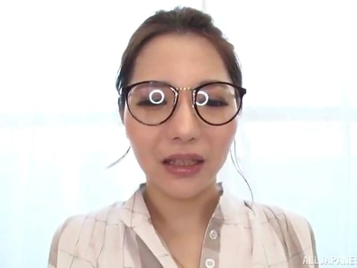 Hot Japanese Girl Craves Hard Dildo Depths Inside Her Wet Pussy