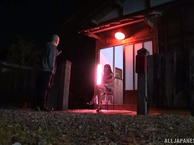 Seductive Japanese Doll in Kimono Tempts Lover into Steamy Encounter