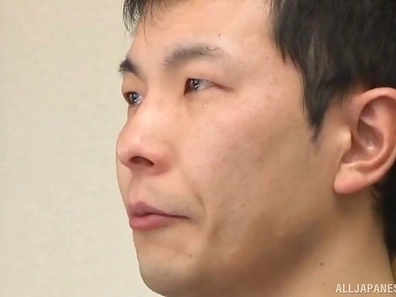 Japanese Coworkers Get Fucked Hard & Enjoy It In The Office Setting