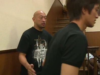 Japanese Brunette Asuka Loves Sex Toys & Multiple Dicks in One Room Encounter