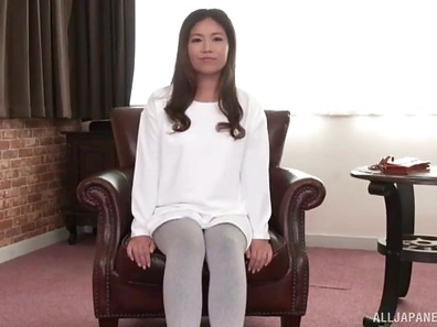 Shimizu Anna Solo Masturbation with Natural Tits Gets Orgasmic Pleasure