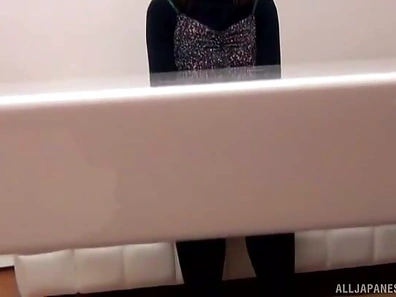 Japanese Chick With Tiny Boobs Gets Her Pussy Vibrated For Pleasure