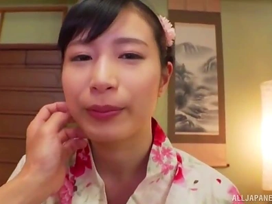 Sizzling Brunette Nakajou Kanon Gets Her Pussy Perfectly Fingered Close-Up