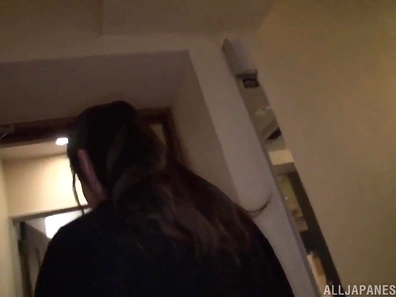 Adorable Brunette Babe Ohinata Haruka's Hot Sex Adventure Night