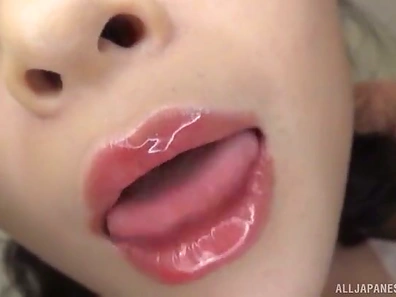 Naughty Japanese Darling Gives Hot Blowjob in HD POV Action
