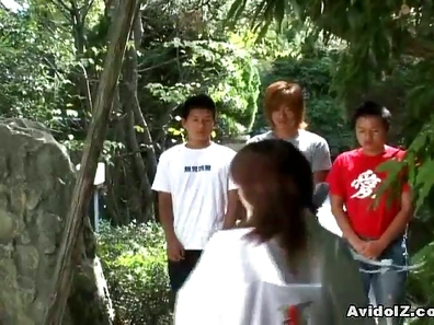 Nasty Asian Slut Gets Wild Gangbang Workout Cum Lover Delightful Ride