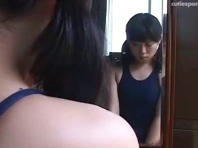 Naughty Japanese Cutie Seduces While Getting Spanked Harder