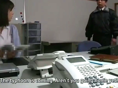 Hot Japanese Teacher Gets Steamy with Busty JAV Stars Amidst Wild Rainstorm