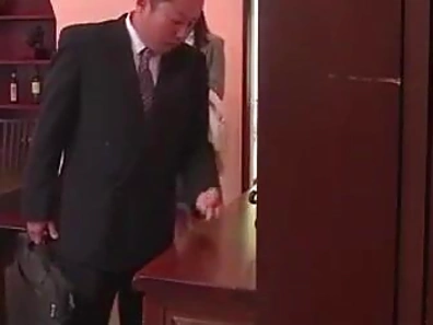 Hot Japanese Office Sex Thrills Her Cheating Husband