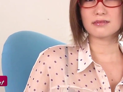 Creamy Handjob by Seductive Brunette Art Teacher Ruri Haruka Uncensored