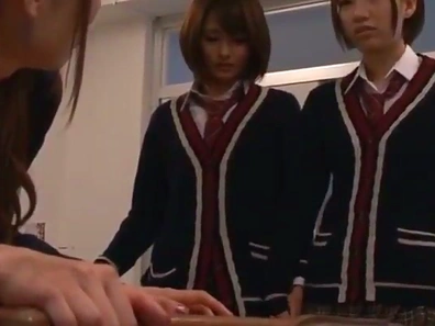 Seductive Japanese Schoolgirl Indulges in Opulent Teacher Sex Fantasies