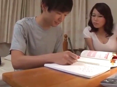 Curvy Japanese Teacher Engages in Hot Classroom Fuckfest Action