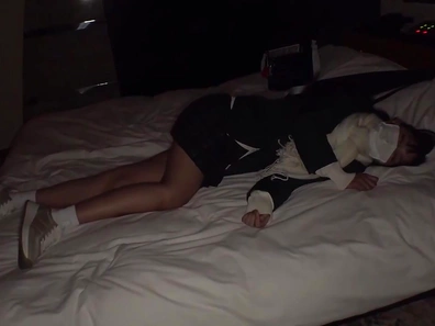 Woke Up Wife's Japanese Sister During Period for Secret Satisfaction