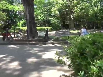 Japanese Short-Haired Cutie Offers Steamy Car Blowjob & Rough Outdoor Sex